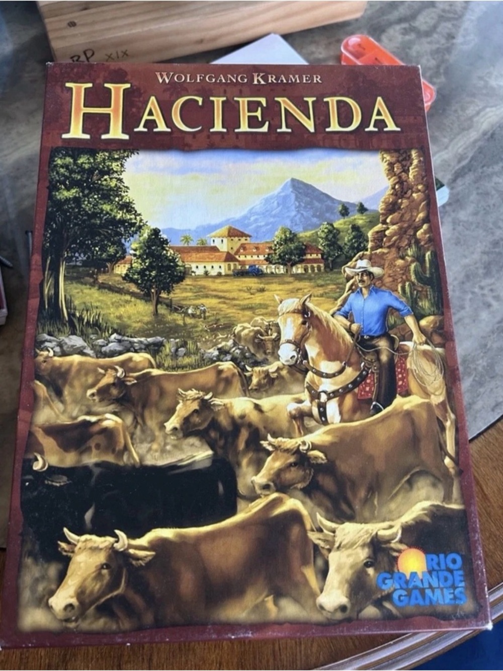 Hacienda Board Game 2005 by Rio Grande Complete